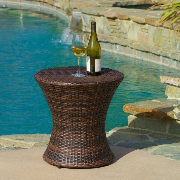 Beachcrest Home Rushmere Wicker/Rattan Side Table & Reviews | Wayfair.ca